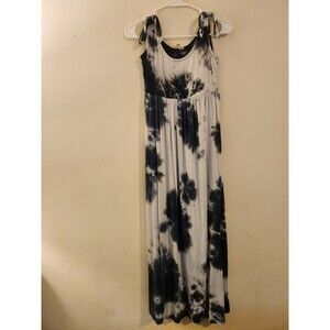 See You Monday Anthropologie Size Small Tie-Dye Stretch Knit‎ Maxi Dress Boho
